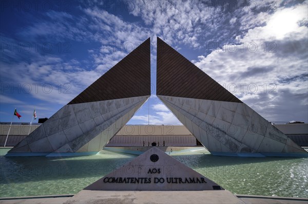 Monumento aos Combatentes do Ultramar, Monument to the veterans, fallen soldiers, from overseas, Belém, Lisbon, Portugal, Europe