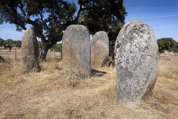 Cromlech Vale Maria do Meio, Evora, Alentejo, Portugal, Europe