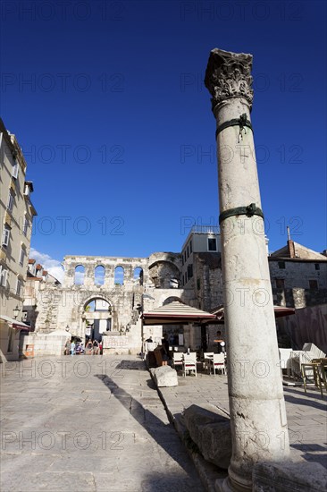 Diocletian Palace, Split, Dalmatia, Croatia, Europe