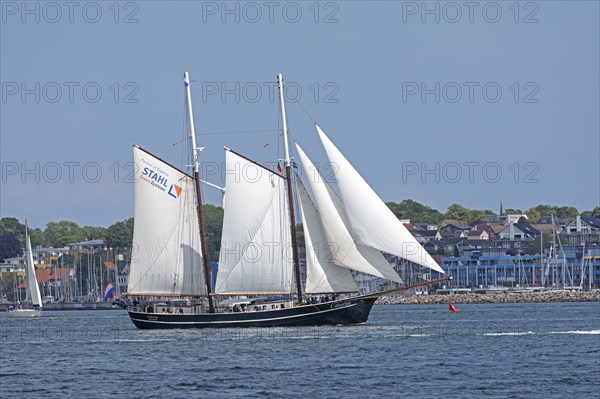 Sailing ship Catherina, Laboe, Kieler Woche, Kiel Fjord, Kiel, Schleswig-Holstein, Germany, Europe