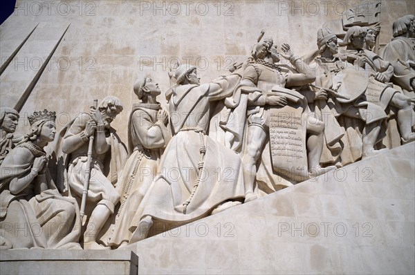 Monument to the Discoveries, Maritime Monument, Padrão dos Descobrimentos, Belém, Lisbon, Portugal, Europe