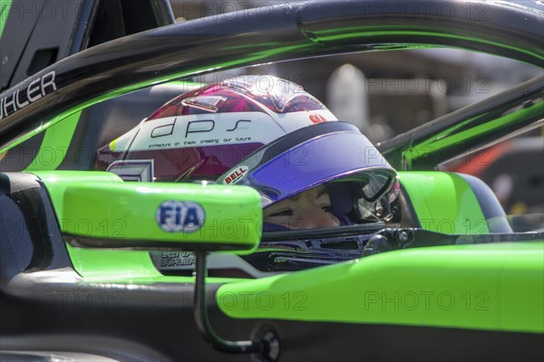 10 May 2024, Hockenheimring (Germany: Free practice of the FRECA (Formula regional by Alpine 2024) . Picture: Close-up of Lena Bühler Switzerland in the cockpit (Art Grand Prix)