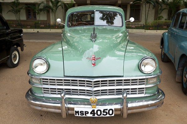 CHENNAI, INDIA, JULY 24: Chrysler (retro vintage car) on Heritage Car Rally 2011 of Madras Heritage Motoring Club at Egmore on July 24, 2011 in Chennai, India, Asia