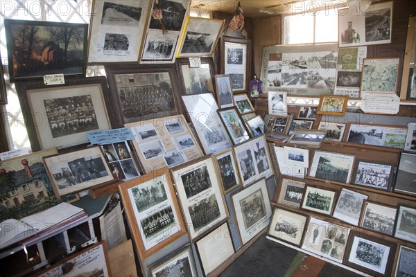 Quirky small photo gallery and museum at Alton Barnes, Wiltshire, England, United Kingdom, Europe