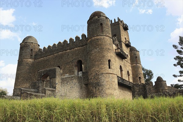 Amhara region, in the Gemp palace complex in Gondar, Gonder, imperial palace, UNESCO, world, heritage, cultural heritage, Ethiopia, Africa