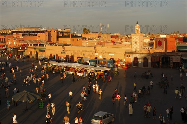 Place Djemaa el Fna, Marrakech, Morocco, Africa