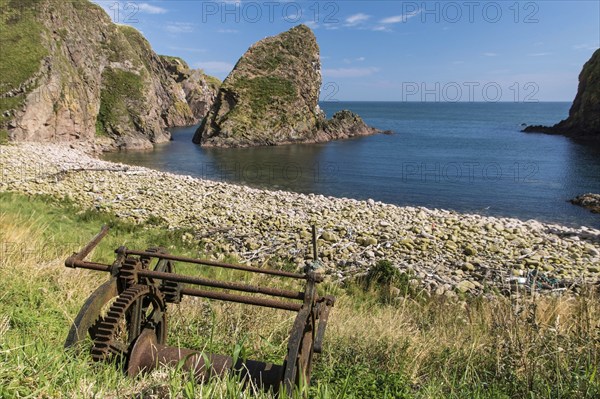 Bullers of Buchan, Aberdeenshire, Scotland, Great Britain