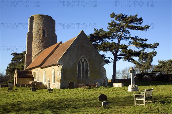 Parish church of All Saints, Ramsholt, Suffolk, England, UK