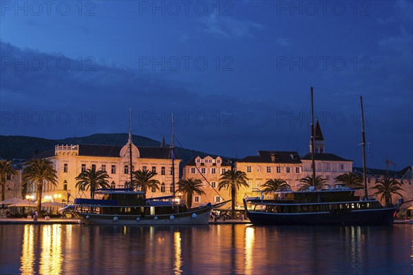 Trogir is a port city in Croatia and is located in central Dalmatia about 15 kilometres west of Split, Croatia, Europe