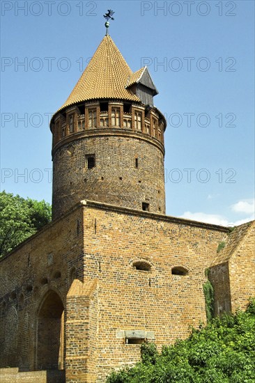 Castle Tower, Tangermünde, Tangermünde, Germany, Europe