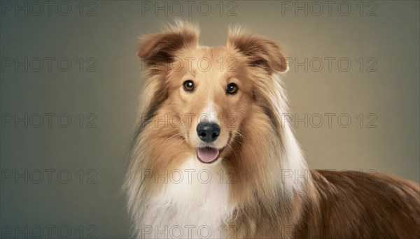 Pets, Dog, Collie, AI-generated, AI generated