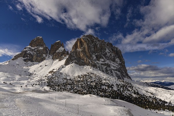 Passo Sella, South Tyrol, Italy, Europe