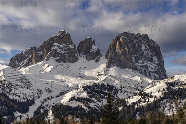 Passo Sella, South Tyrol, Italy, Europe