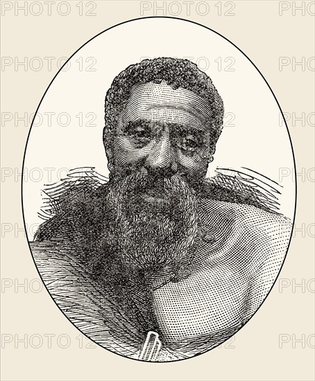 Sarili ka Hintsa, ca. 1810, 1892, the 5th chief of the Gcaleka, a sub-group of the Xhosa nation, South Africa, Africa