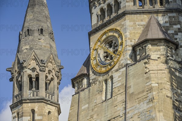 Kaiser Wilhelm Memorial Church, Breitscheidplatz, Charlottenburg, Berlin, Germany, Europe