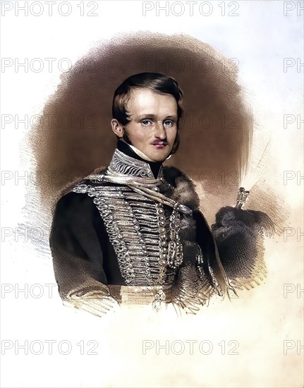 Franz Graf von Zichy-Ferraris (1777-1839), Field Marshal Lieutenant, father-in-law of Metternich, Historical, digitally restored reproduction from a 19th century original, Record date not stated