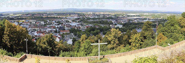 View of Homburg Saar from the Schlossberg