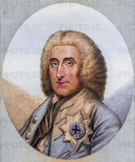 Philip Stanhope 4th Earl of Chesterfield 1694 n 1773 British statesman and man of letters, Philip Stanhope 4th Earl of Chesterfield 1694 n 1773 British statesman and man of letters From the book A catalogue of Royal and Noble Authors Volume IV published 1806, Historic, digitally restored reproduction from a 19th century original, Record date not stated