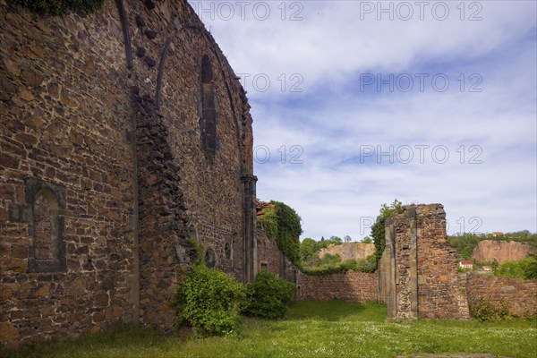 At the end of the 12th century, Dietrich the Afflicted, Margrave of Meissen, donated a convent in Meissen to the Benedictine nuns, which was consecrated to the Holy Cross. Its buildings were initially located between Burgberg and the Elbe on the site of a former moated castle. In 2004, the Hahnemann Centre undertook further renovation work on the buildings. Today it serves as a venue for events and has an extensive monastery garden, Meissen, Saxony, Germany, Europe