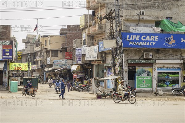 Street scene in Lahore, 22.08.2024. Photographed on behalf of the Federal Ministry for Economic Cooperation and Development