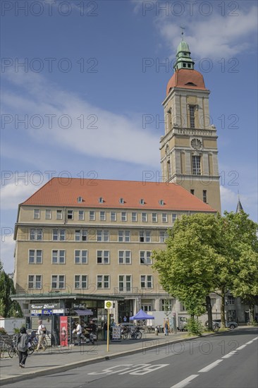 Town Hall, Breslauer Platz, Friedenau, Tempelhof-Schöneberg, Berlin, Germany, Europe