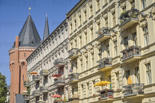 Old buildings, Fidicinstraße, Kreuzberg, Berlin, Germany, Europe