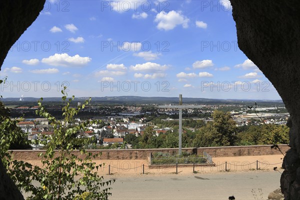 View of Homburg Saar from the Schlossberg