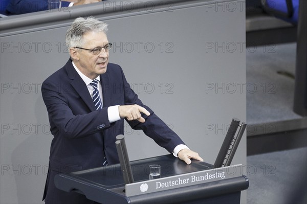 Achim Post, Member of the German Bundestag (SPD), recorded during a speech in the plenary session of the German Bundestag in Berlin, 26 June 2024