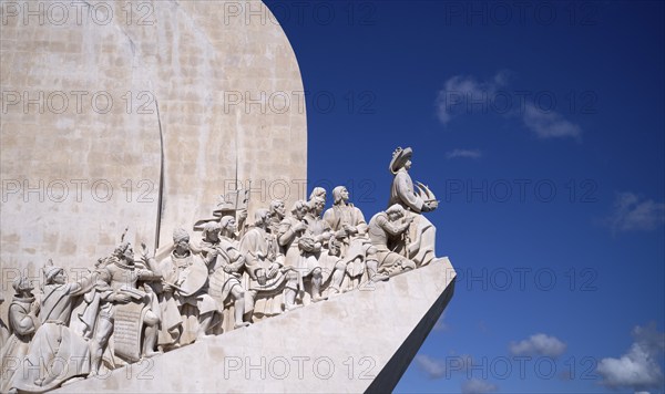 Monument to the Discoveries, Maritime Monument, Padrão dos Descobrimentos, Belém, Lisbon, Portugal, Europe