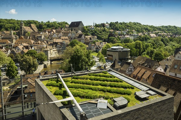 Kunsthalle Würth, Schwäbisch Hall, Old Town, Kocher Valley, Kocher, Hohenlohe, Franconia, Baden-Württemberg, Germany, Europe