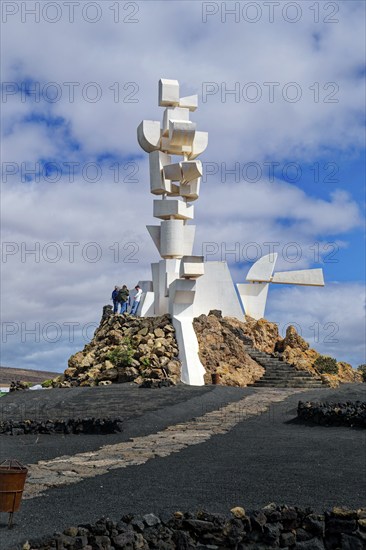 Fertility Monument, Monumento al Campesino, by the artist César Manrique, municipality of San Bartolomé, Lanzarote, Canary Islands, Canary Islands, Spain, Europe