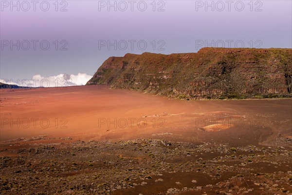 Piton de la Fournaise volcano, Reunion island, indian ocean, France, Europe