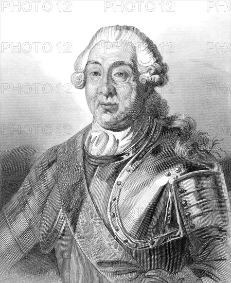 Louis de Noailles, 4th Duke of Noailles, 1713-1793, a French peer and Marshal of France