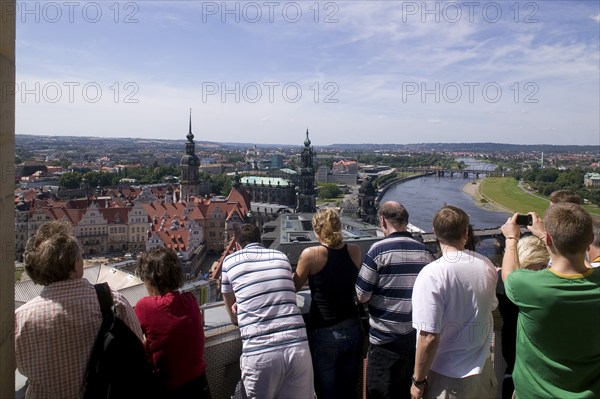 View from the lantern of the Church of Our Lady