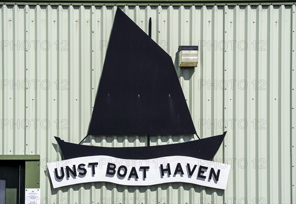 Unst Boat Haven, museum about Shetland's maritime history at Haroldswick, Unst, Shetland Islands, Scotland, UK