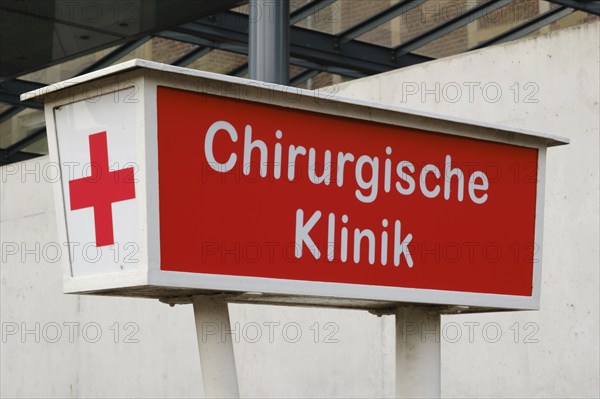 Surgical Clinic, Shield, University Hospital Münster, UKM, Münster, Westphalia, North Rhine-Westphalia, Germany, Europe