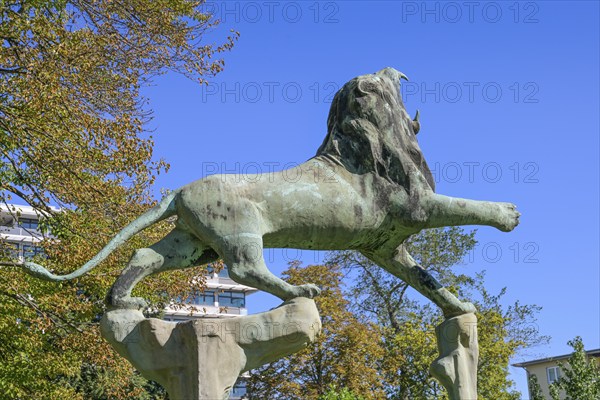 Bayerischer Löwe, Bayerischer Platz, Schoeneberg, Berlin, Germany, Europe