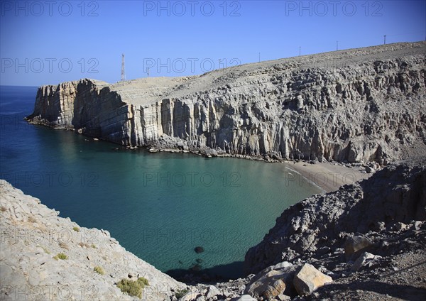 Arabian Gold Coast, near Bukha, Bukha, in the Omani enclave of Musandam, Oman, Asia