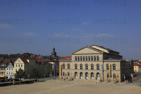 The Landestheater, Coburg, Upper Franconia, Bavaria, Germany, Europe