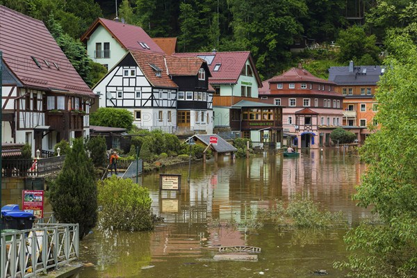 Flood in Rathen