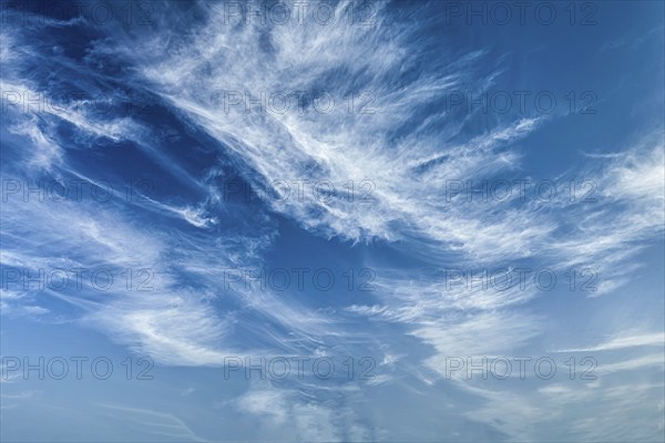 Blue sky with white clouds