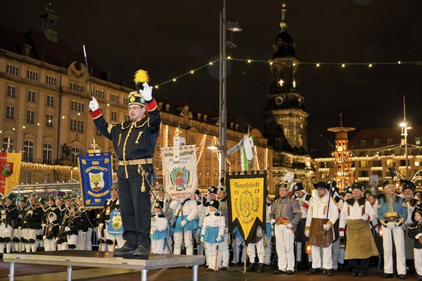 Striezelmarkt, which has been organised since 1434, is the oldest Christmas market in Germany and takes place on the Altmarkt. A new tradition was established in Dresden with a large mining parade organised by mining and smelting miners from the Ore Mountains