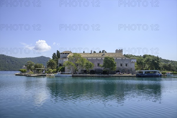 Benedictine Abbey, Mljet Island, Dubrovnik-Neretva County, Croatia, Europe