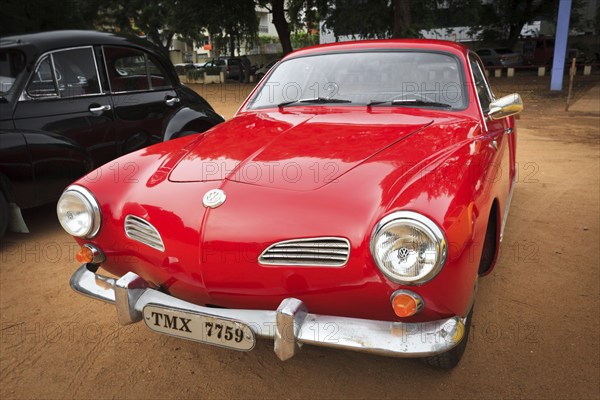 CHENNAI, INDIA, JULY 24: Volkswagen (retro vintage car) on Heritage Car Rally 2011 of Madras Heritage Motoring Club at Egmore on July 24, 2011 in Chennai, India, Asia