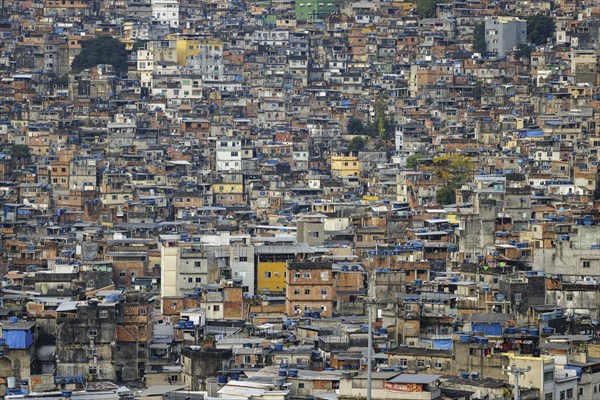 View of the Rocinha favela. Rio de Janeiro, 13.02.2013. Photographed on behalf of the Federal Ministry for Economic Cooperation and Development