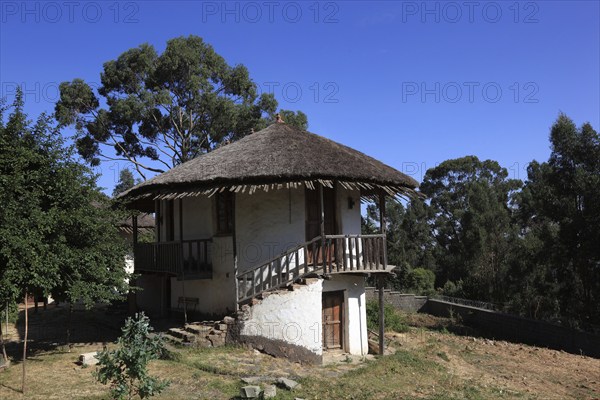 In the museum on Mount Entoto near Addis Ababa, Ethiopia, Africa