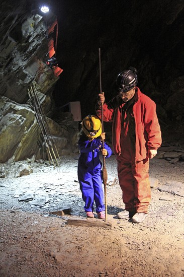 Llechwedd slate mine tourist attraction, Blaenau Ffestiniog, Gwynedd, north Wales, UK