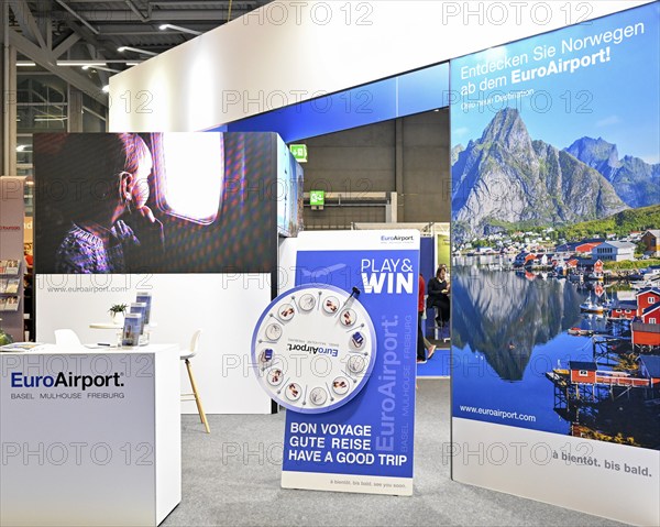 Exhibition stand EuroAirport Basel, Switzerland, Europe