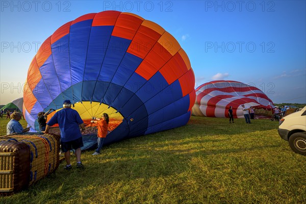 The New Jersey Lottery Festival of Ballooning, Solberg Airport, Whitehouse Station, NJ, USA, July 25, 2021, USA, North America