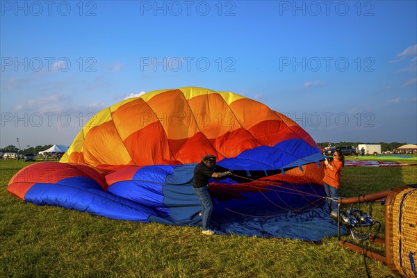 The New Jersey Lottery Festival of Ballooning, Solberg Airport, Whitehouse Station, NJ, USA, July 25, 2021, USA, North America